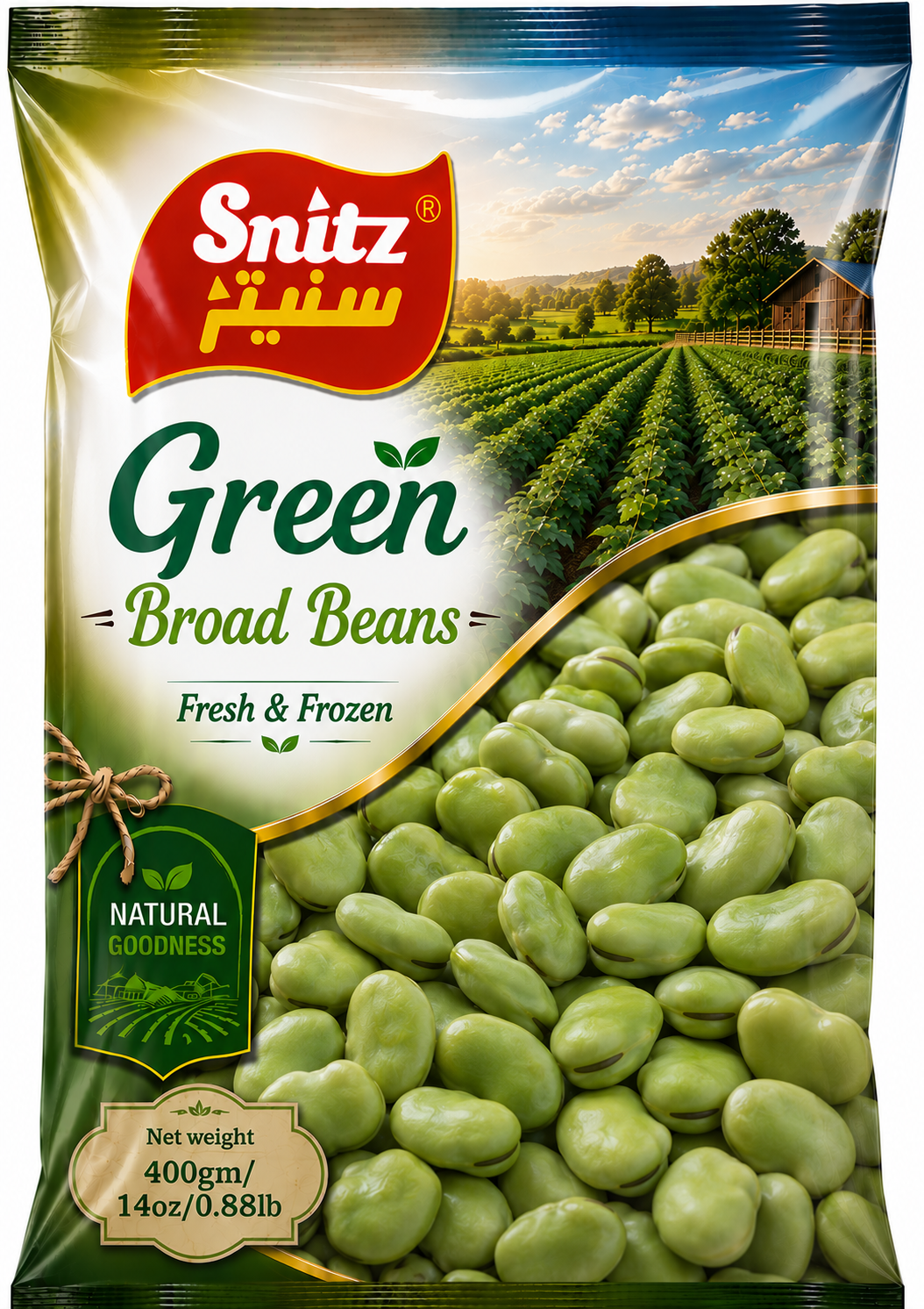 Snitz Green Broad Beans